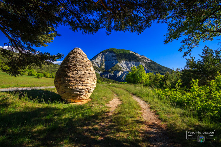 photo sculpture clumanc land art Andy Goldsworthy verdon